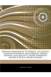 German Immigrants to France, Including