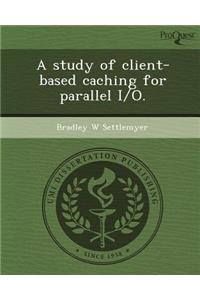 A Study of Client-Based Caching for Parallel I/O