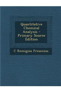 Quantitative Chemical Analysis
