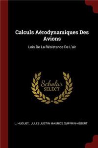 Calculs Aérodynamiques Des Avions