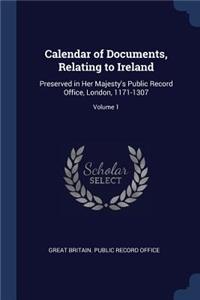 Calendar of Documents, Relating to Ireland