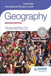 Cambridge International AS and A Level Geography Teacher's CD 2nd ed