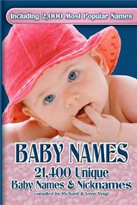 Baby Names: 21,400 Unique Baby Names and Nicknames