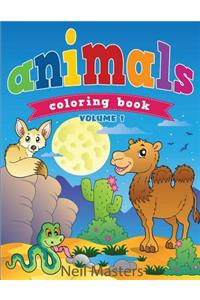 Animal Coloring Book (Avon Coloring Books)