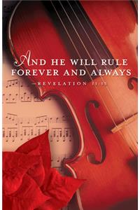 Rule Forever Music Christmas Bulletin (Pkg of 50)