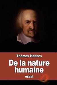 De la nature humaine