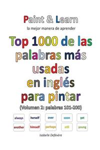 Top 1000 de las palabras inglesas más usadas (Volumen 2