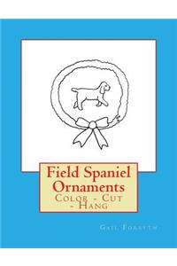 Field Spaniel Ornaments