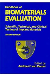 Handbook of Biomaterials Evaluation