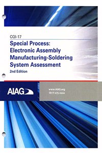 CQI-17 : Special Process: Electronic Assembly Manufacturing-Soldering, 2nd Edition (Hardcopy with Downloadable Assessment)