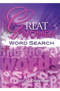 Great Women Word Search