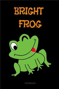 Bright Frog Composition Notebook
