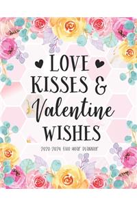 Love Kisses and Valentine Wishes
