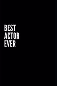 Best Actor Ever Notebook