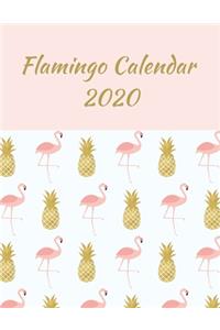 Flamingo Calendar 2020