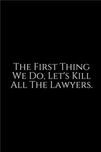 The First Thing