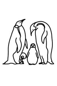 Penguin Family Notebook