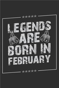 Legends Are Born In February