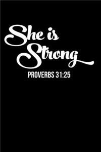 She Is Strong