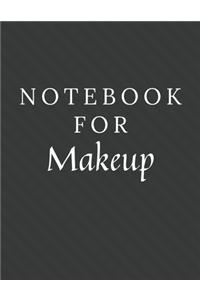 Notebook For Makeup