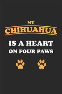 My Chihuahua is a heart on four paws