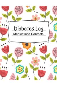 Diabetes Log Book (8.5