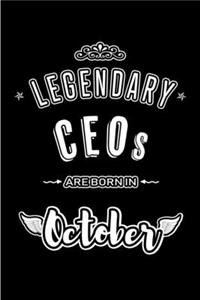 Legendary CEOs are born in October