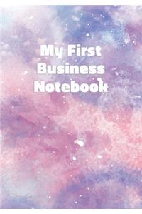 My First Business Notebook