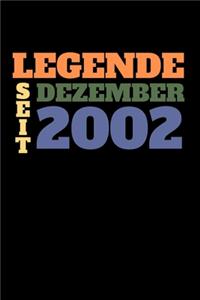 Legende seit Dezember 2002