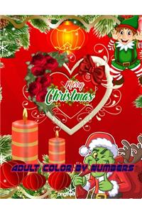 Merry Christmas Adult Color By Numbers