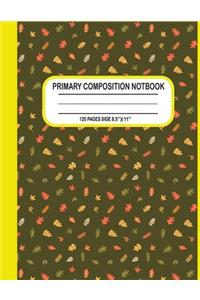primary composition notebook
