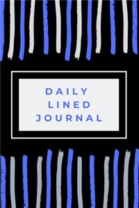 Daily Lined Journal