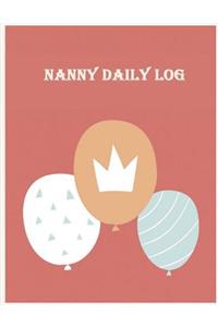 Nanny daily log