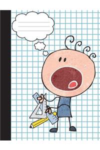 Math Graph Paper Composition Book