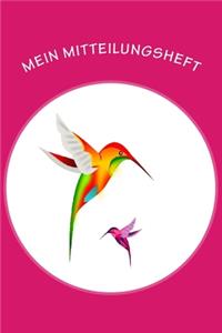 Mein Mitteilungsheft: Kolibri