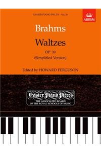 Waltzes,  Op. 39 (Simplified Version)