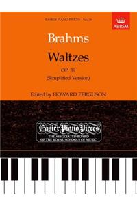 Waltzes, Op. 39 (Simplified Version)