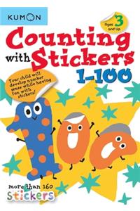 Kumon Counting With Stickers 1-100