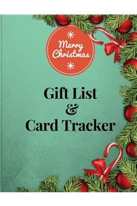 Christmas Gift List & Card Tracker Planner