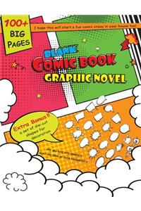 Blank Comic Book Graphic Novel