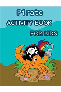 Pirate Activity Book For Kids