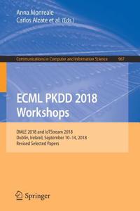 Ecml Pkdd 2018 Workshops