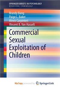 Commercial Sexual Exploitation of Children
