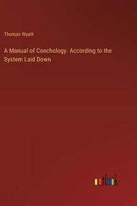 Manual of Conchology. According to the System Laid Down