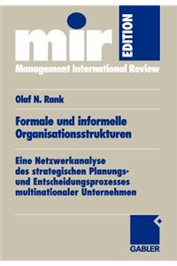 Formale Und Informelle Organisationsstrukturen