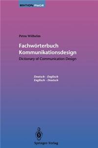 Fachwörterbuch Kommunikationsdesign / Dictionary of Communication Design