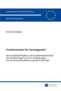 Freifahrtschein fuer Vermoegende?