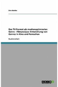 Das TV-Format als medienoptimiertes Genre - Filmanalyse