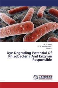 Dye Degrading Potential of Rhizobacteria and Enzyme Responsible