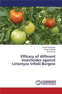 Efficacy of different insecticides against Liriomyza trifolii Burgess